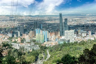 Colombia weather forecast