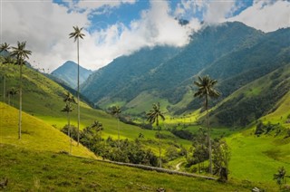 Colombia weersvoorspelling