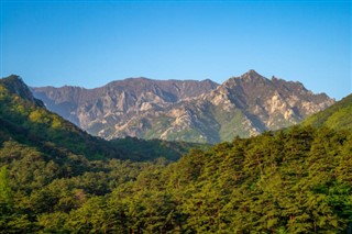 Corea del Norte pronóstico del tiempo