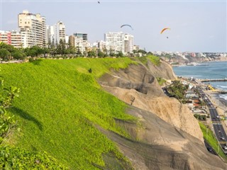 Perú pronóstico del tiempo