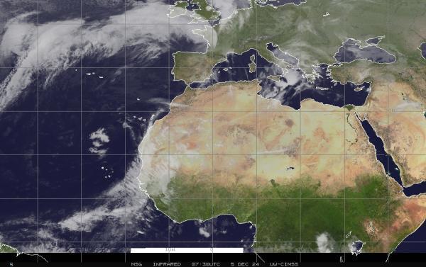 Afganistan Sää satelliitti kartta 