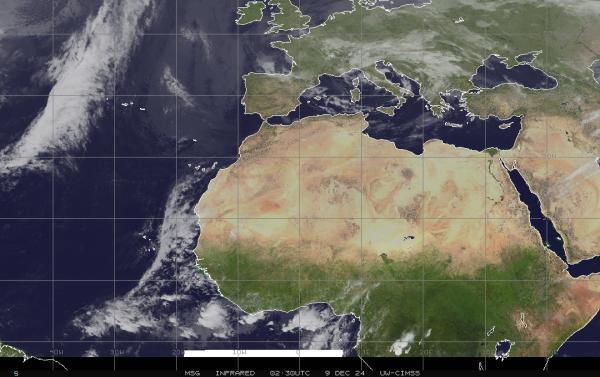 Afganistan Sää satelliitti kartta 