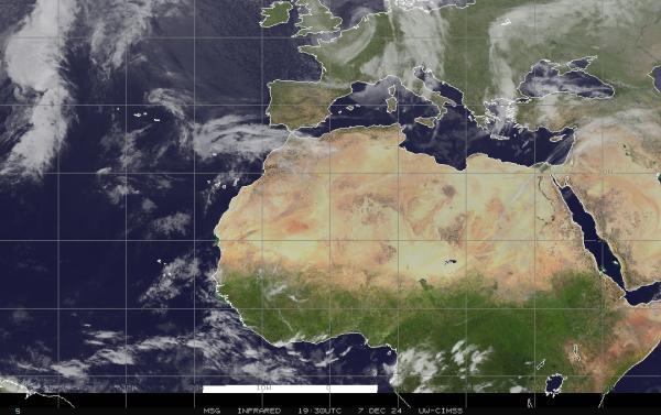 Afganistan Sää satelliitti kartta 