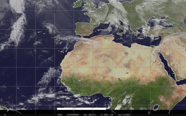 Afganistan Sää satelliitti kartta 