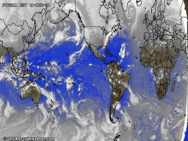 南極大陸 天気衛星地図 