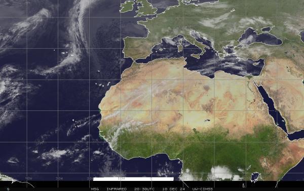 Bahrain Sää satelliitti kartta 