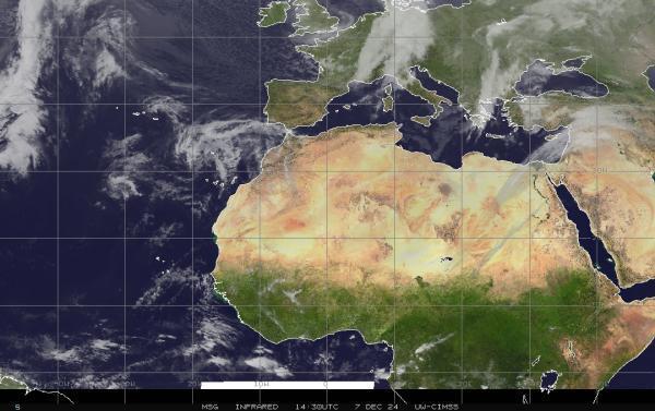 Bahrain Sää satelliitti kartta 