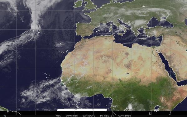 Bahrain Sää satelliitti kartta 