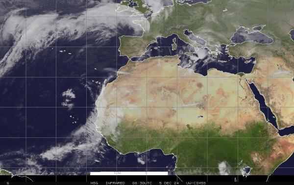 Bahrain Sää satelliitti kartta 