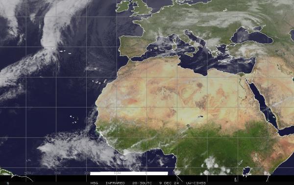 Bahrain Sää satelliitti kartta 