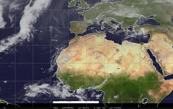 Bahrain Sää satelliitti kartta 