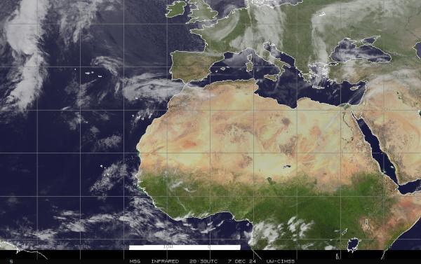 Bahrain Sää satelliitti kartta 