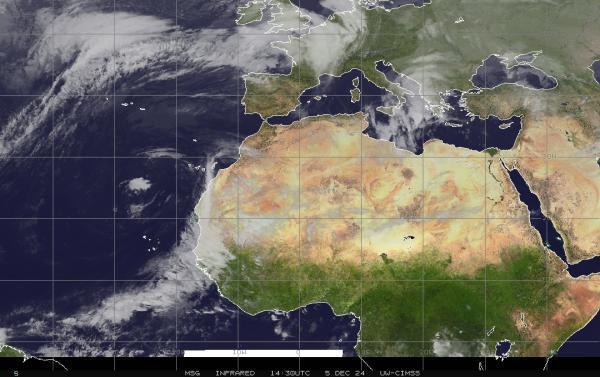 Bahrain Sää satelliitti kartta 