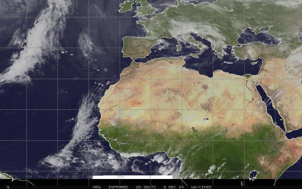 Bahrain Sää satelliitti kartta 