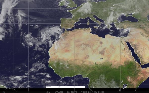 Bahrain Sää satelliitti kartta 