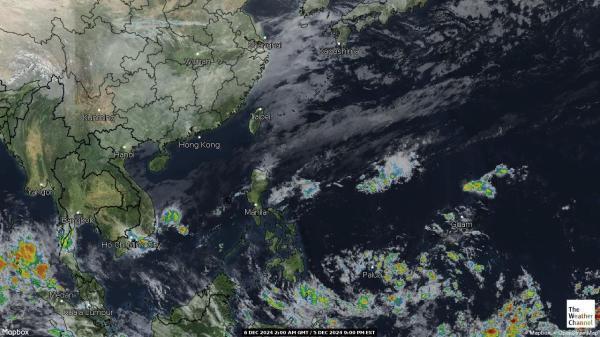 Guam Sää satelliitti kartta 