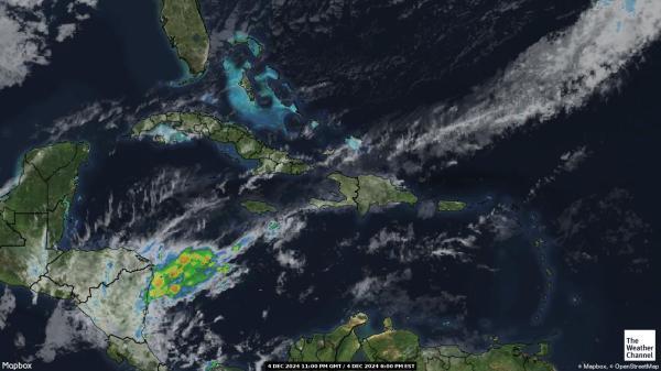 Haiti Sää satelliitti kartta 