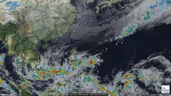 Hongkong Sää satelliitti kartta 