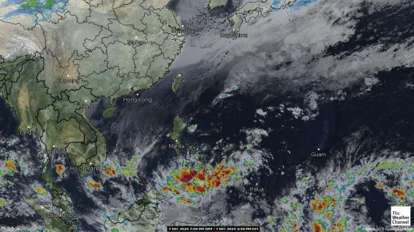 Hongkong Sää satelliitti kartta 