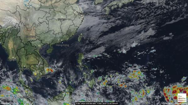 Hongkong Sää satelliitti kartta 