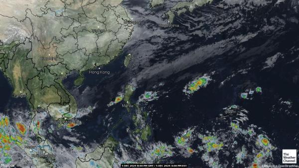 Hongkong Sää satelliitti kartta 