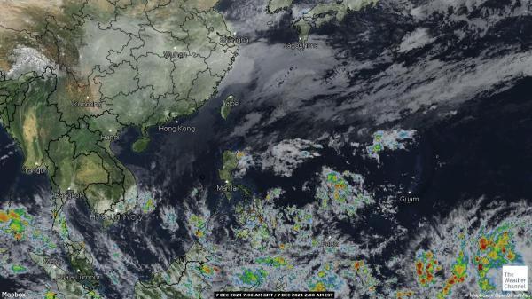 Hongkong Sää satelliitti kartta 