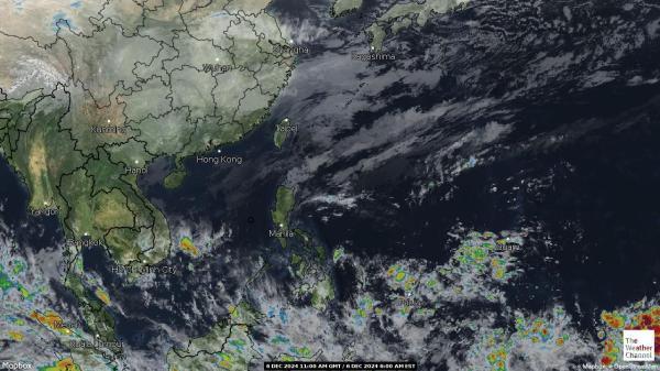 Hongkong Sää satelliitti kartta 