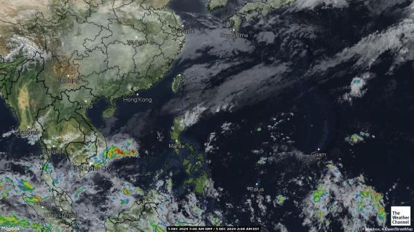 Hongkong Sää satelliitti kartta 