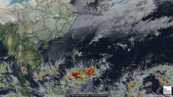 Hongkong Sää satelliitti kartta 