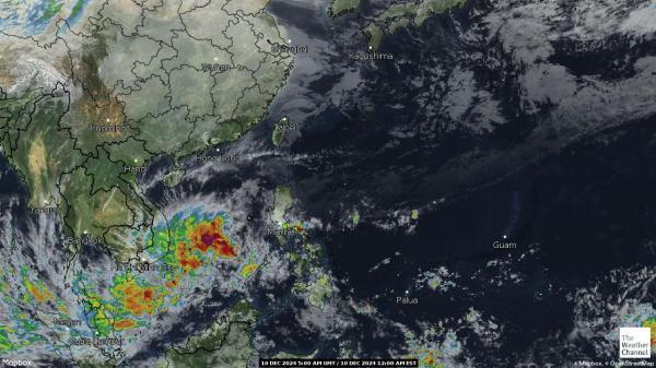 Hongkong Sää satelliitti kartta 