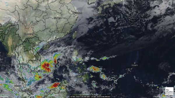 Hongkong Sää satelliitti kartta 