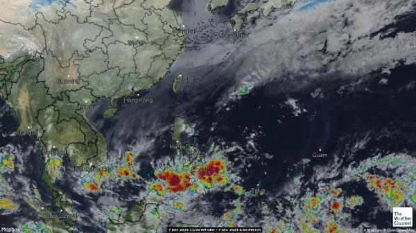 Hongkong Sää satelliitti kartta 