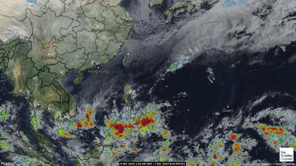 Hongkong Sää satelliitti kartta 