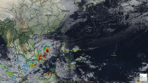 Hongkong Sää satelliitti kartta 