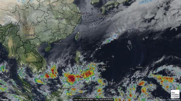 Hongkong Sää satelliitti kartta 