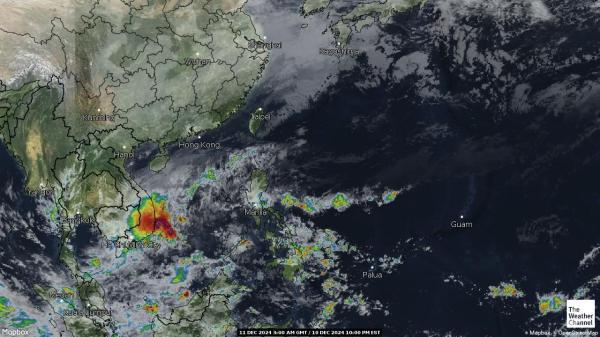 Hongkong Sää satelliitti kartta 