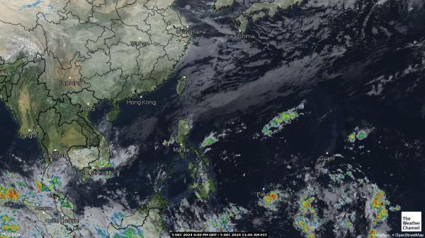 Hongkong Sää satelliitti kartta 