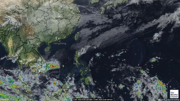 Hongkong Sää satelliitti kartta 