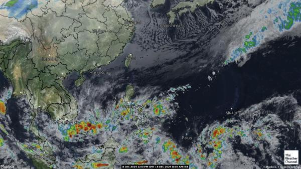 Hongkong Sää satelliitti kartta 