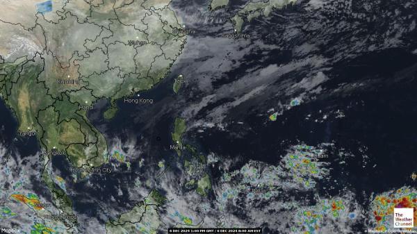 Hongkong Sää satelliitti kartta 