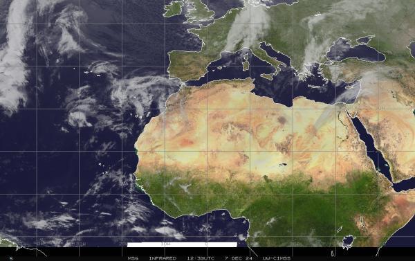 Irak Sää satelliitti kartta 