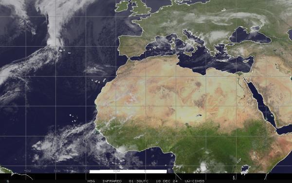 Irak Sää satelliitti kartta 