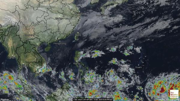 Macao Sää satelliitti kartta 