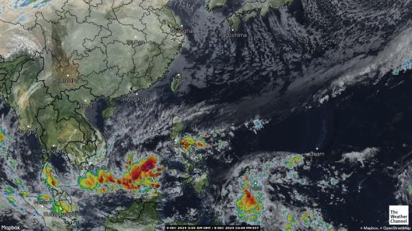 Macao Sää satelliitti kartta 