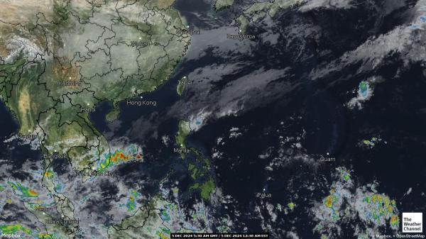 Macao Sää satelliitti kartta 