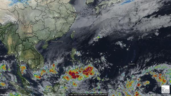 Macao Sää satelliitti kartta 