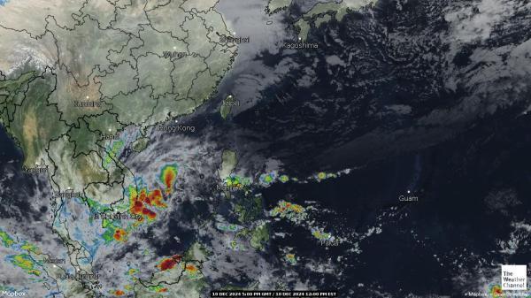 Macao Sää satelliitti kartta 