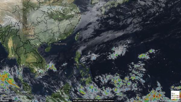 Macao Sää satelliitti kartta 