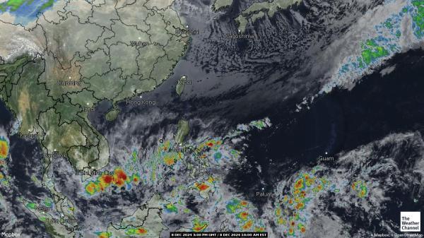 Macao Sää satelliitti kartta 