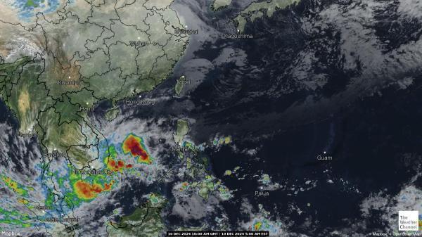 Macao Sää satelliitti kartta 